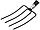 GRINDA 180х300 мм, вилы навозные кованые, четырёхрогие (39720-4_z01), фото 2