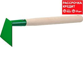 Мотыга, РОСТОК 39661, с деревянной ручкой, ширина рабочей части - 100мм (39661)