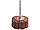 Круг шлифовальный ЗУБР "МАСТЕР" веерный лепестковый, на шпильке, тип КЛО, зерно-электрокорунд нормальный, P60, фото 2