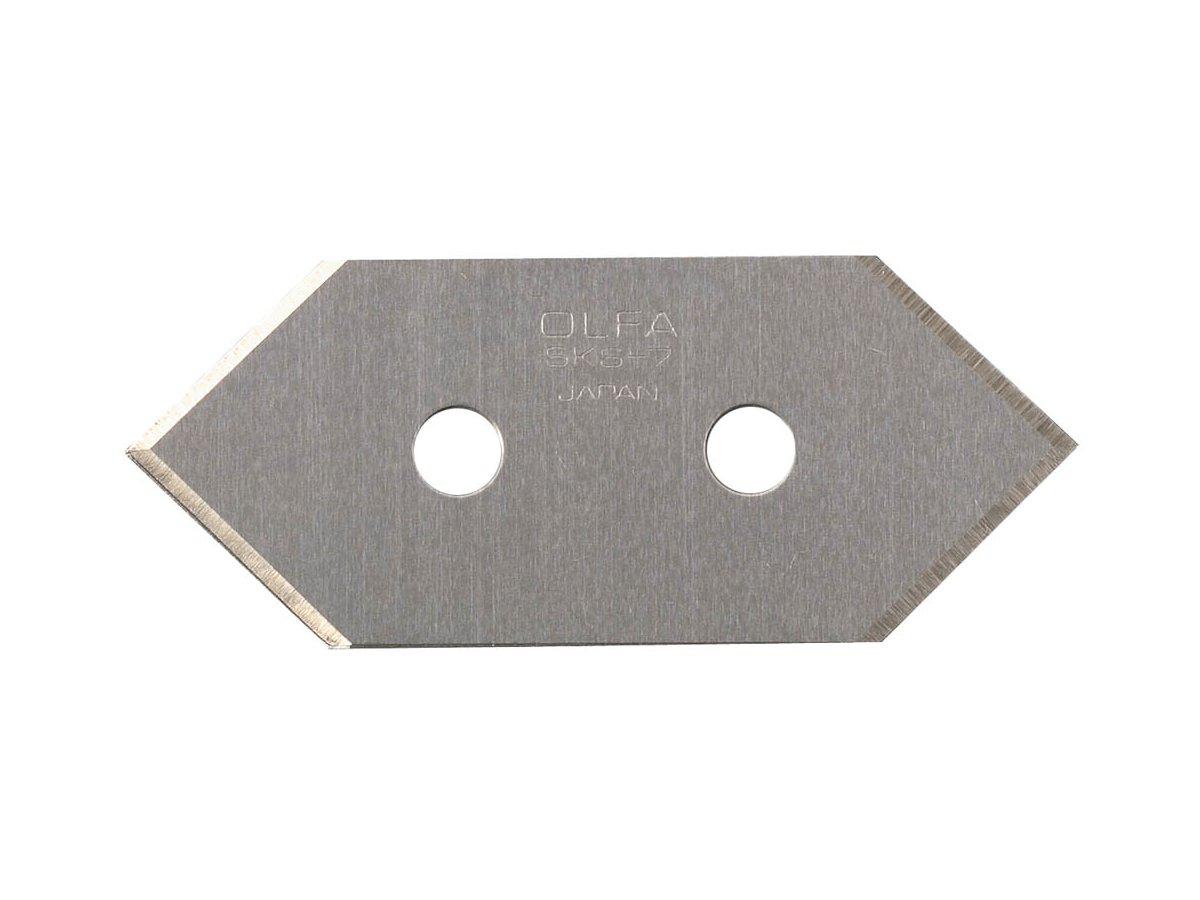 Лезвия OLFA для ножа MC-45/2B, 20(14)х49х0,3мм, 5шт (OL-MCB-1) - фото 2 - id-p108514064