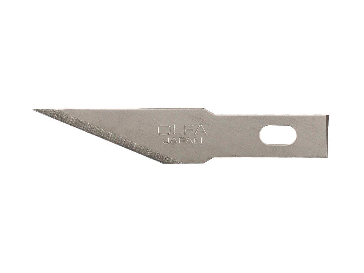 Лезвия OLFA перовые для ножа AK-4, 6(8)х40,5х0,5мм, 5шт (OL-KB4-S/5) - фото 2 - id-p108514066