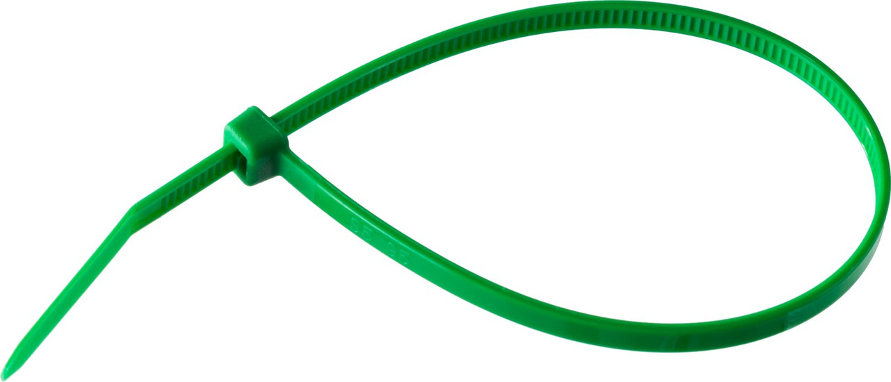 Кабельные стяжки зеленые КС-З1, 3.6 x 200 мм, 100 шт, нейлоновые, ЗУБР Профессионал (309060-36-200) - фото 3 - id-p108516029
