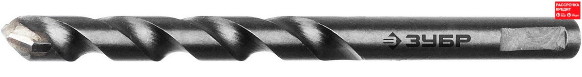 Центрирующее сверло ЗУБР "МАСТЕР" для коронок по бетону, 8 мм, цилиндрический хвостовик (29213)