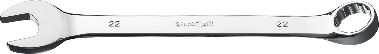 STAYER 22 мм, комбинированный гаечный ключ 27081-22_z01