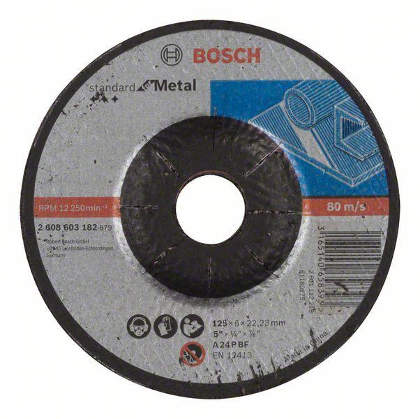 Зачистной круг Bosch Standard for Metal 125x6 мм - фото 2 - id-p108513366