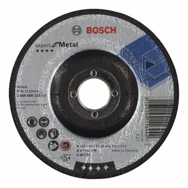 Зачистной круг Bosch Expert for Metal 125x6 мм - фото 2 - id-p108513371