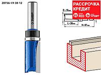 ЗУБР 19 x 38 мм, радиус 12 мм, фреза пазовая галтельная 28751-19-32 Профессионал