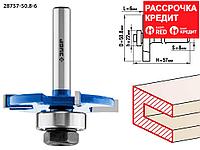 ЗУБР 50.8 x 6 мм, хвостовик 8 мм, фреза горизонтально-пазовая 28757-50.8-6 Профессионал