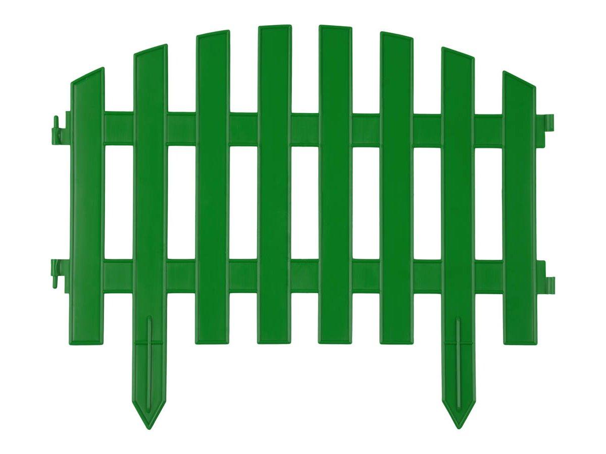 Забор декоративный GRINDA "АР ДЕКО", 28x300см, зеленый (422203-G) - фото 2 - id-p108515299