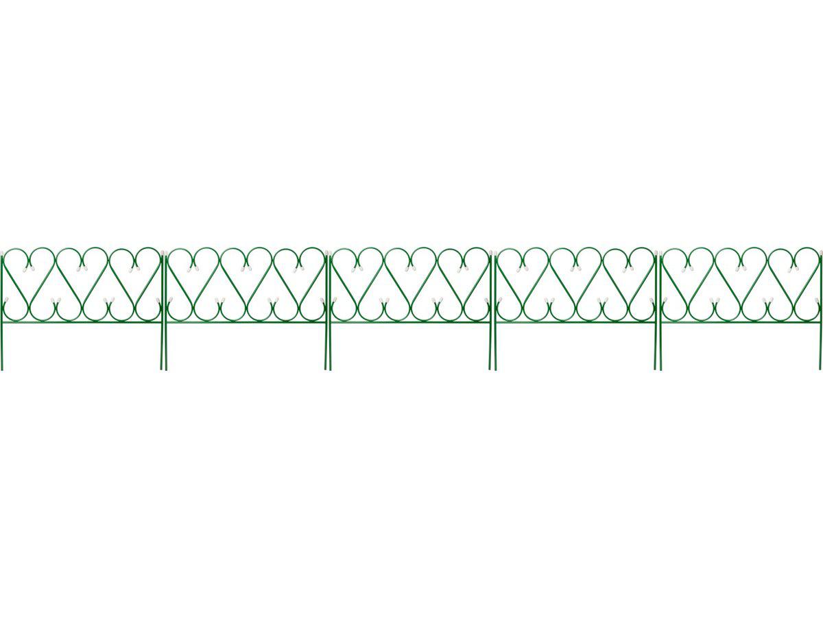 Забор декоративный GRINDA "РЕНЕССАНС", металлический, 50x345см (422263) - фото 3 - id-p108515347