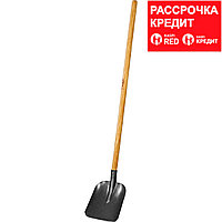Лопата "ФАВОРИТ" совковая, деревянный черенок, ЗУБР Профессионал (4-39521_z02)