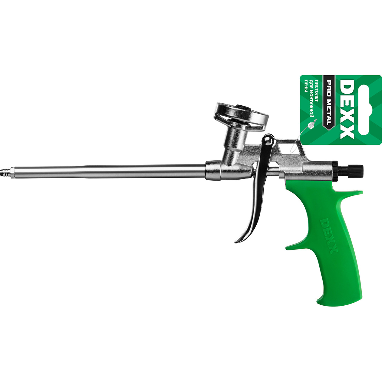 DEXX PRO METAL пистолет для монтажной пены, металлический корпус (06868_z01) - фото 4 - id-p108516382