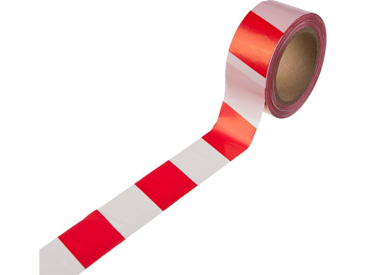 Сигнальная лента, цвет красно-белый, 50мм х 200м, ЗУБР Мастер (12240-50-200) - фото 3 - id-p108516523