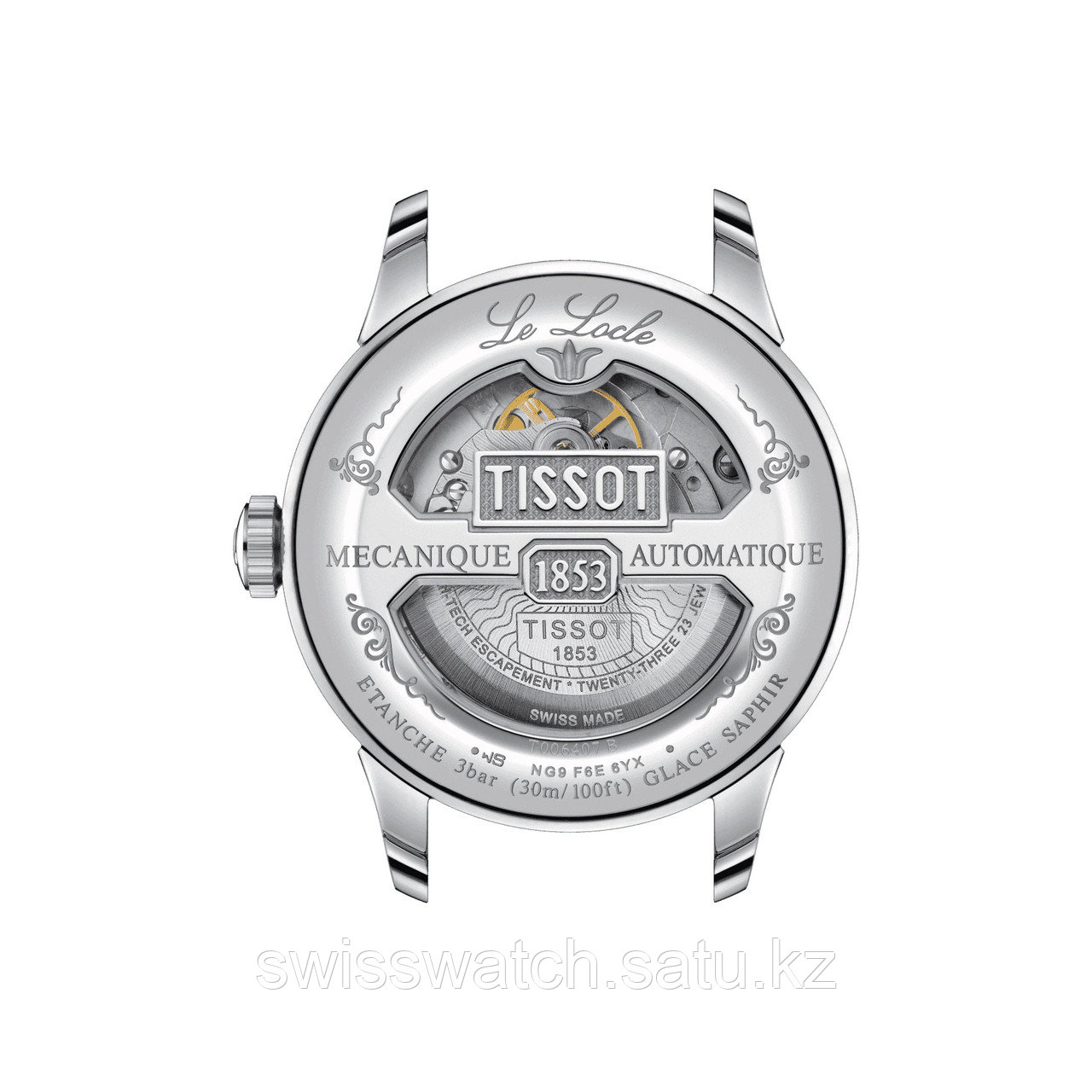 Наручные часы Tissot Le Locle Powermatic 80 T006.407.11.043.00 - фото 2 - id-p108517223