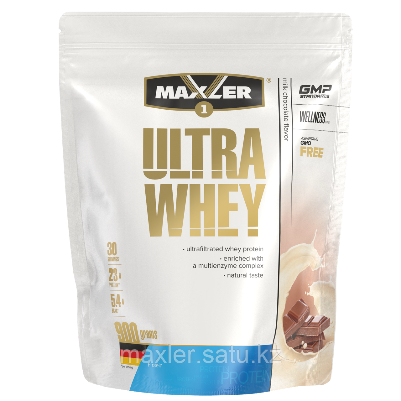 Maxler Ultra Whey Пакет 900г Молочный Шоколад - фото 1 - id-p108517511