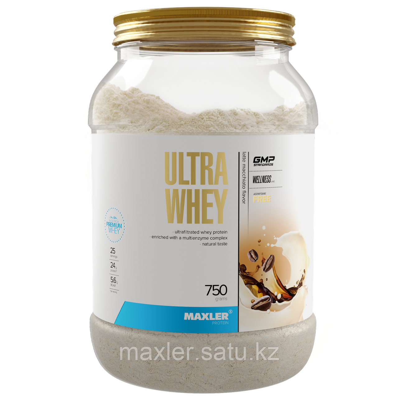 Maxler Ultra Whey Банка 750г Латте Макиато - фото 1 - id-p108426246