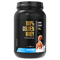 Maxler 100% Golden Whey банкасы 907г Тұздалған карамель