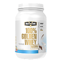 Maxler 100% Golden Whey Natural Банка 907г Кокос