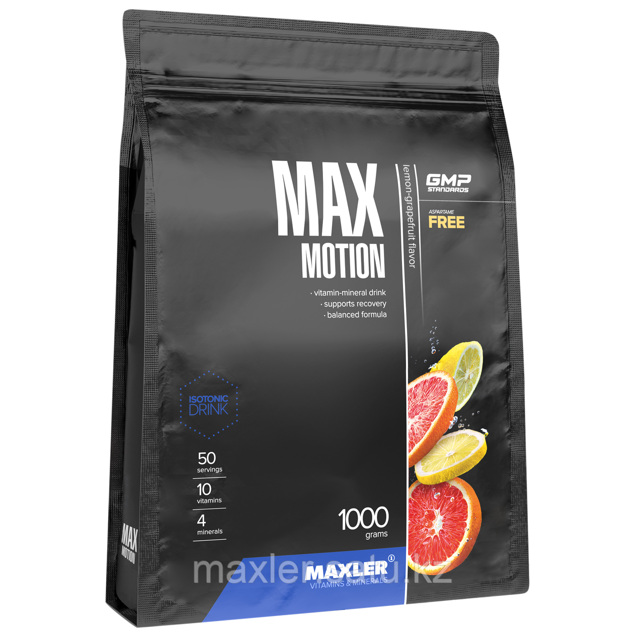 Изотоник Maxler Max Motion 1000г Лимон-Грейпфрут - фото 1 - id-p108517951