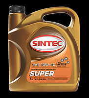 Мотор майы Sintoil/Sintec Супер 10w40 SG/CD п/с 4л (4)