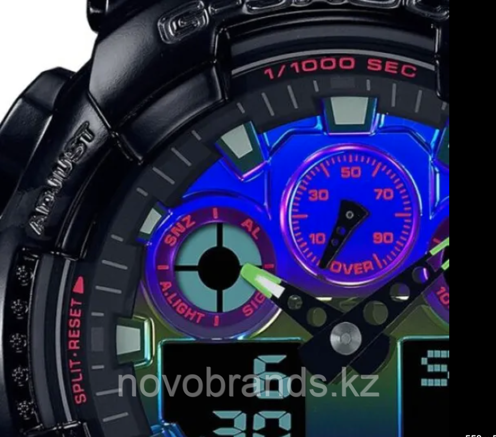 Часы Casio G-Shock GA-100RGB-1AER - фото 2 - id-p108518122