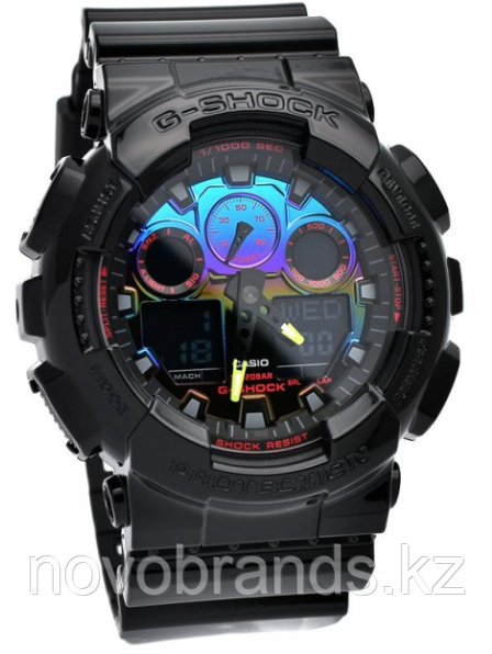 Часы Casio G-Shock GA-100RGB-1AER - фото 7 - id-p108518122
