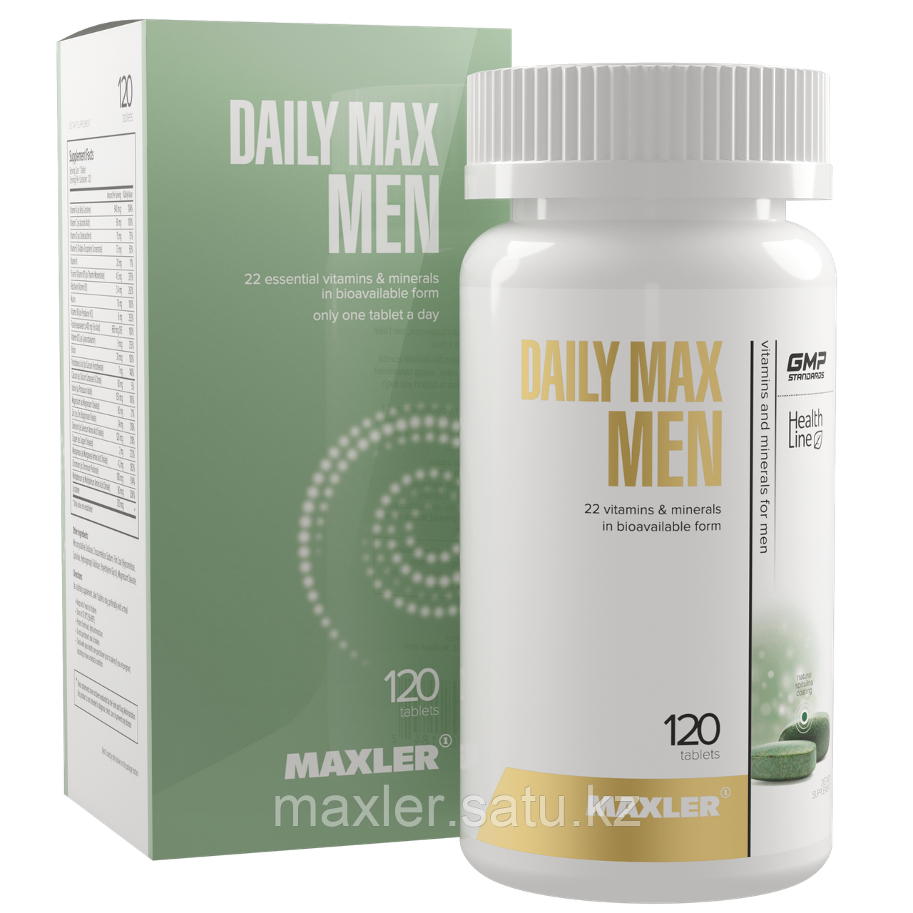 Maxler Daily Max Men 120 таблеток - фото 1 - id-p108517883