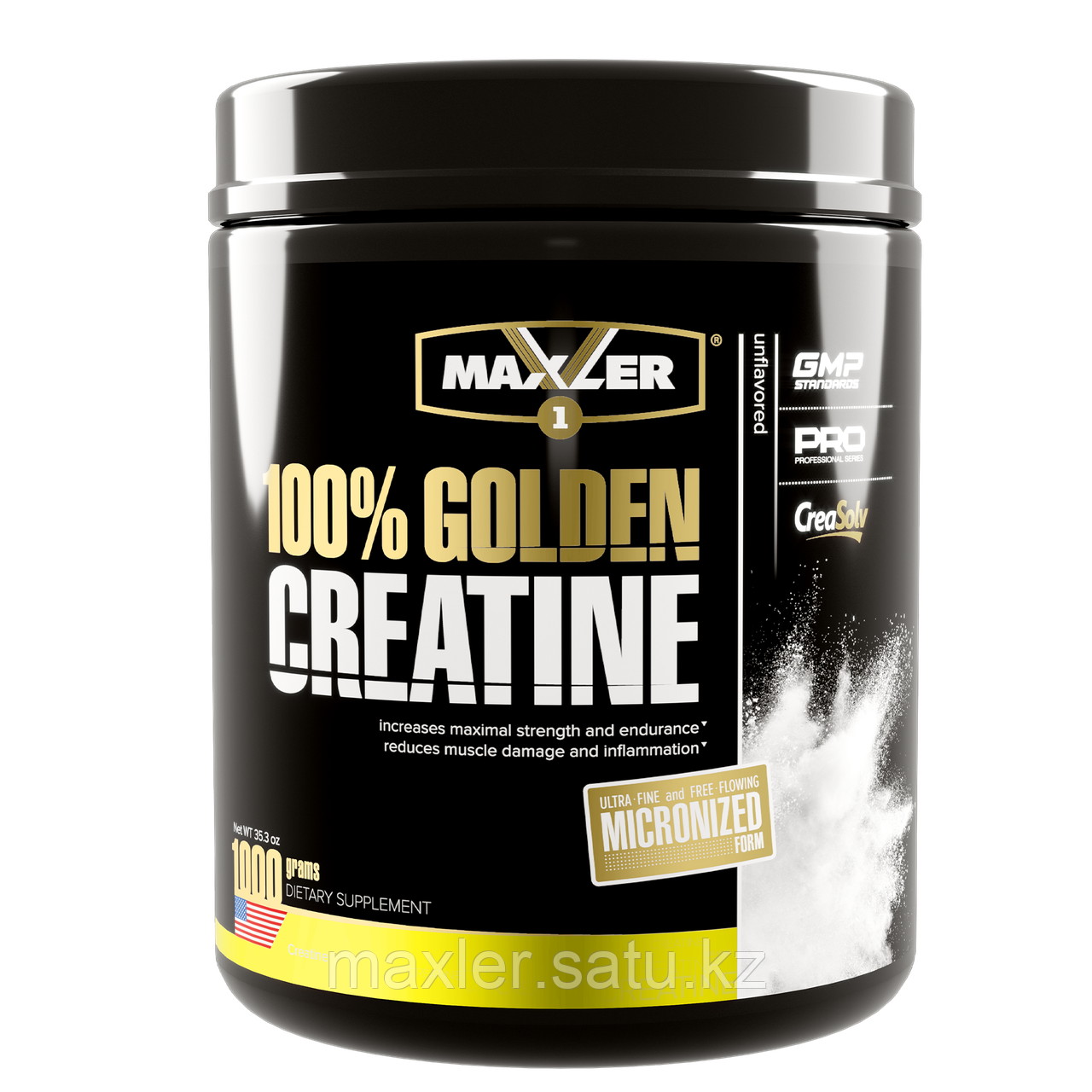 Maxler 100% Golden Creatine Банка 1000г - фото 1 - id-p108517867