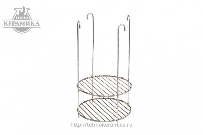 Этажерка двухъярусная 180мм ( для тандыра Ахмат) - фото 1 - id-p108518963