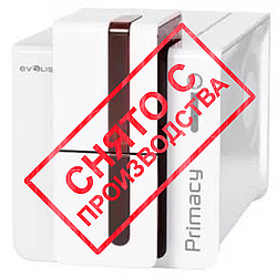 Принтер печати на пластиковых картах Evolis Primacy PM1H0000LS (USB + LAN) c сенсорным ЖК-дисплеем