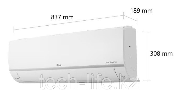 Настенный кондиционер LG MegaDual Invertor D12TT