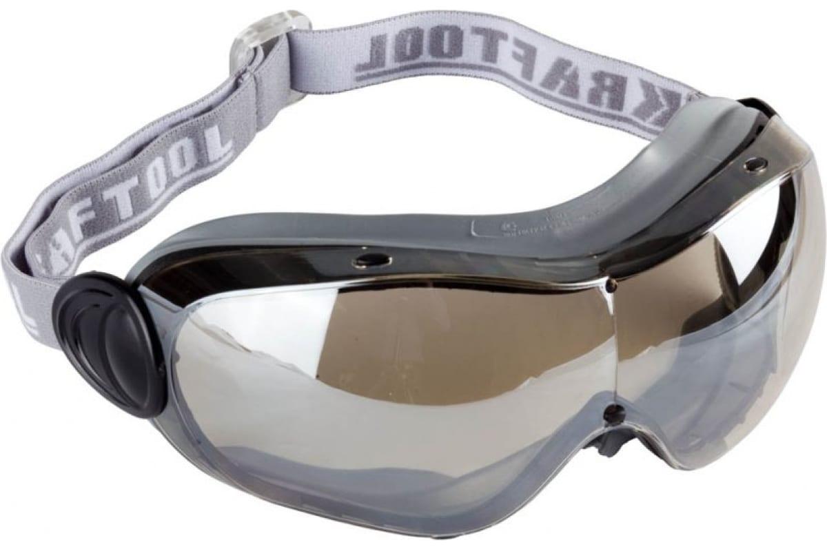 Защитные очки KRAFTOOL EXPERT сферическая линза с антибликовым и антизапотевающим покрытием - фото 2 - id-p108517176