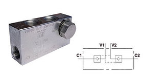 Тормозной клапан односторонний VBCD 3/8 SE/FL