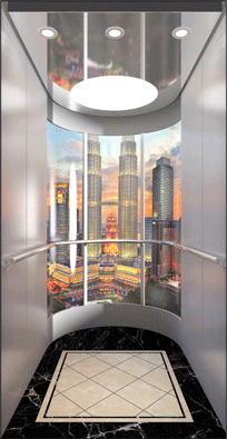 WIN7000 Series Panoramic Elevator, фото 2