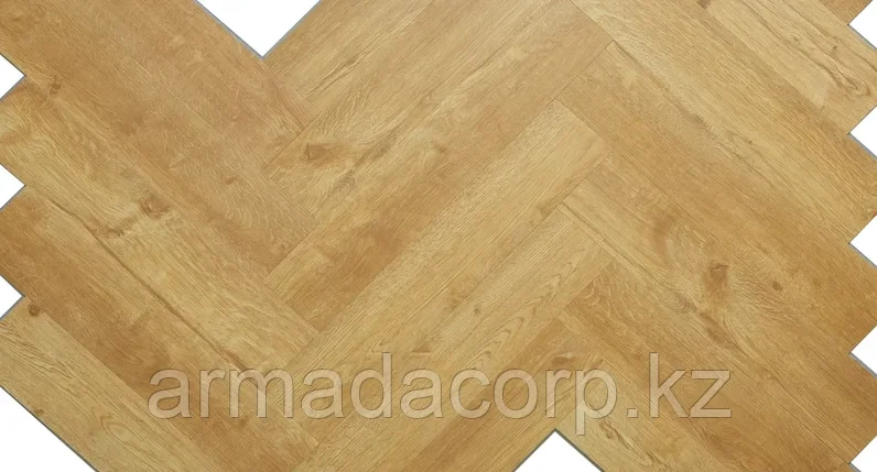 Каменный SPC ламинат CM Floor Parkett 14 Дуб Виски с подложкой, фото 1