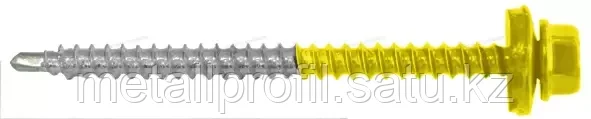 Металл Профиль Саморез 4,8х70 RAL1018 (желтый) - фото 1 - id-p108541111