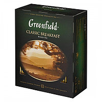 Чай черный, 100 пакетиков Greenfield Classic Breakfast