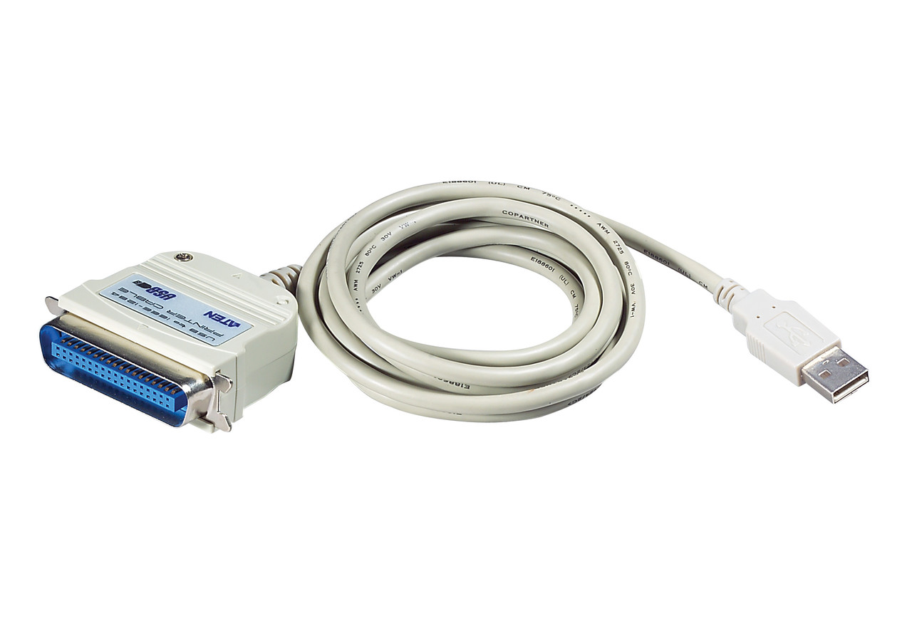 Конвертер интерфейса принтера USB-IEEE1284 (180см) UC1284B ATEN