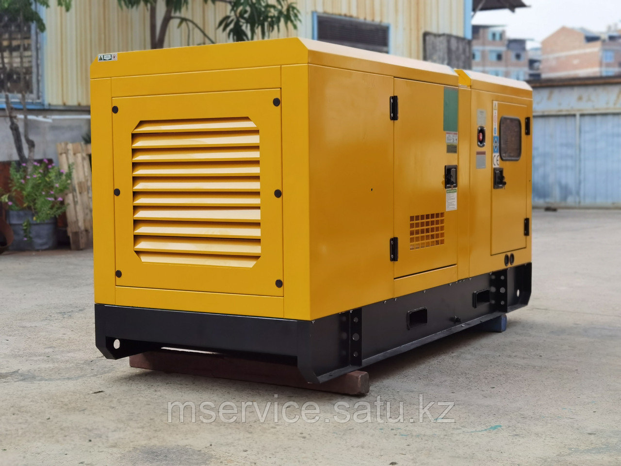Дизельный генератор 44 кВт. в кожухе с АВР - фото 2 - id-p108532528