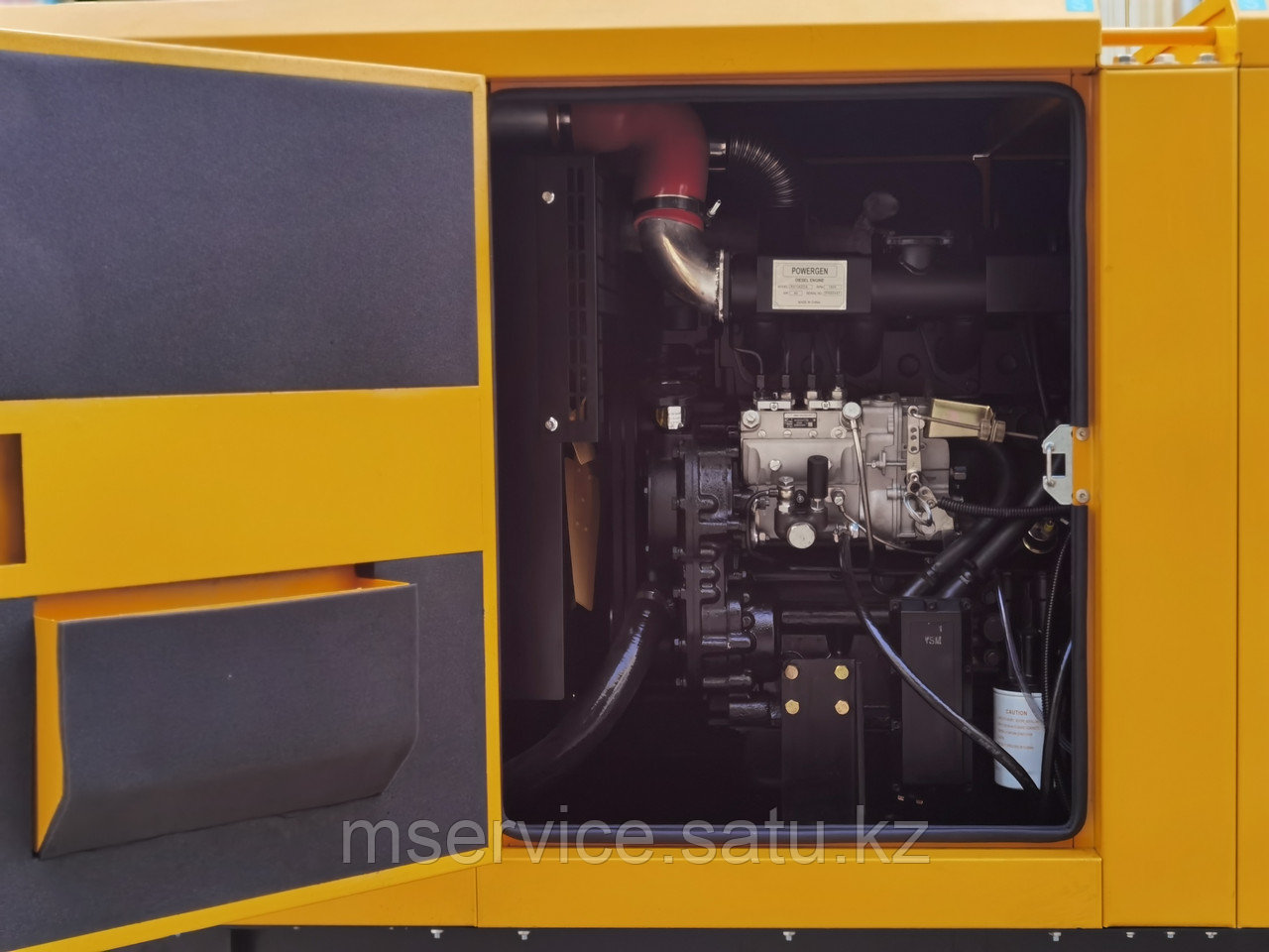 Дизельный генератор 44 кВт. в кожухе с АВР - фото 3 - id-p108532528
