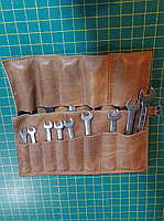 Кожаная сумка- чехол для автомобильных инструментов., фото 2