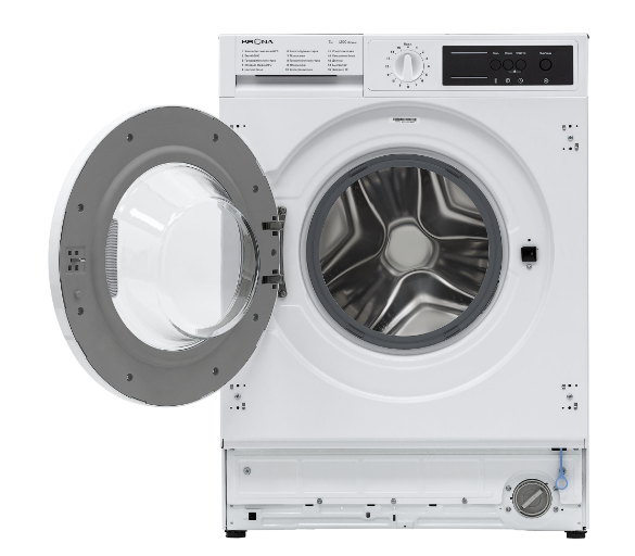 Встраиваемая стиральная машина KRONA KAYA 1200 7K White - фото 2 - id-p108547439