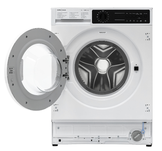 Встраиваемая стиральная машина KRONA KALISA 1400 8K WHITE - фото 2 - id-p108547496