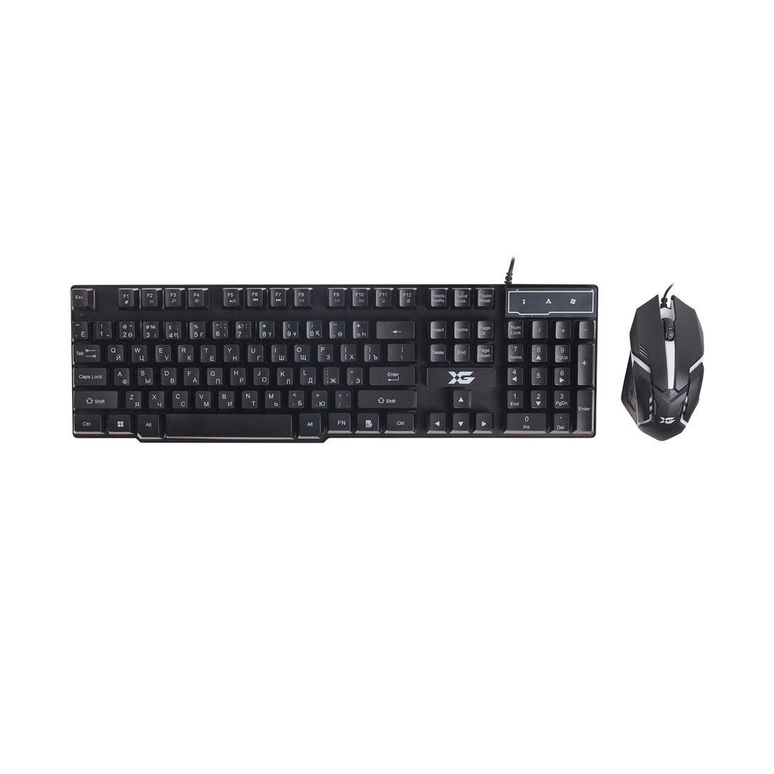 Комплект: клавиатура + Мышь XG XD-575OUB