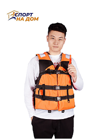 Жилет спасательный SND-GO Water Sport Orange L (на 40-80 кг)