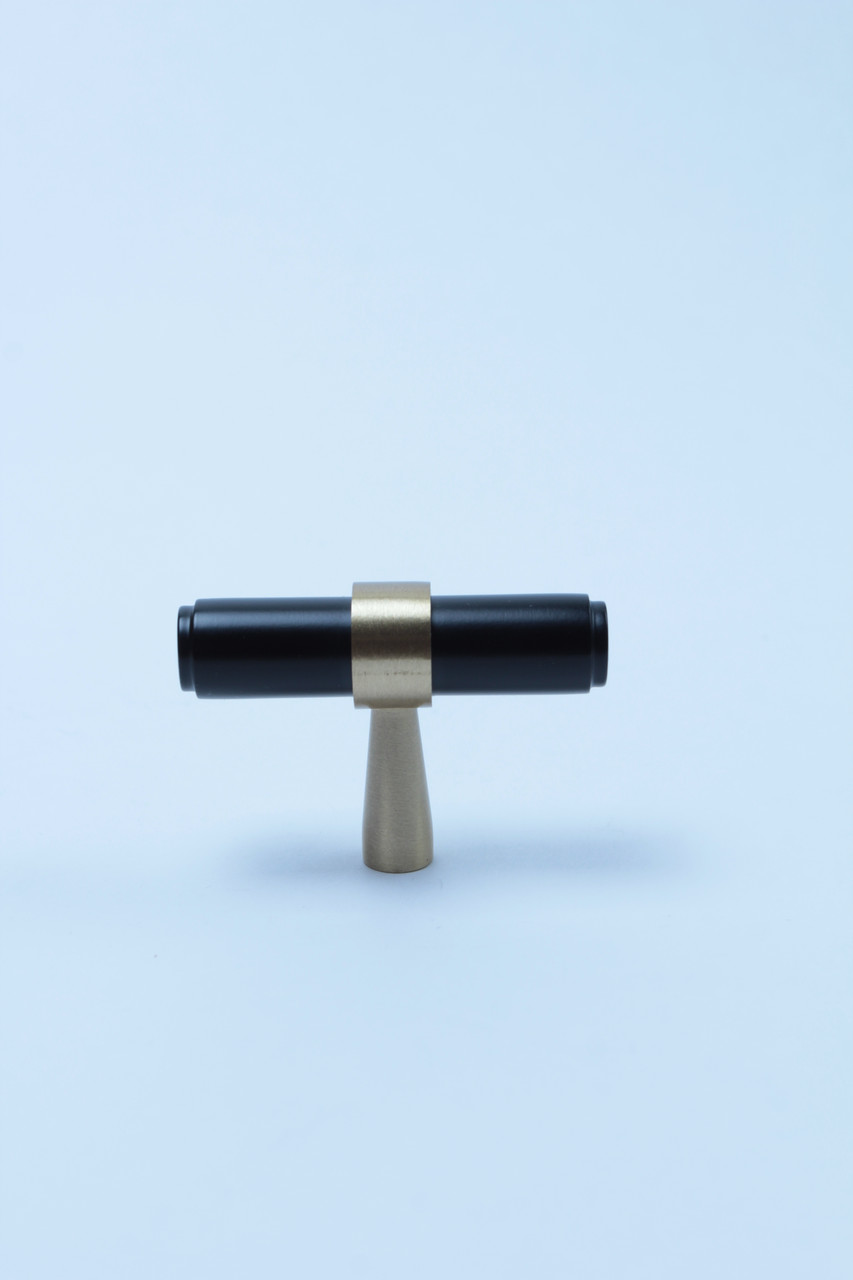 Мебельная ручка Ray, материал латунь Черный, штопор 50 - фото 4 - id-p108547580