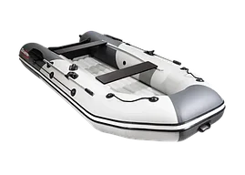Лодка Таймень NX 3400 НДНД PRO светло-серый/ графит, фото 3