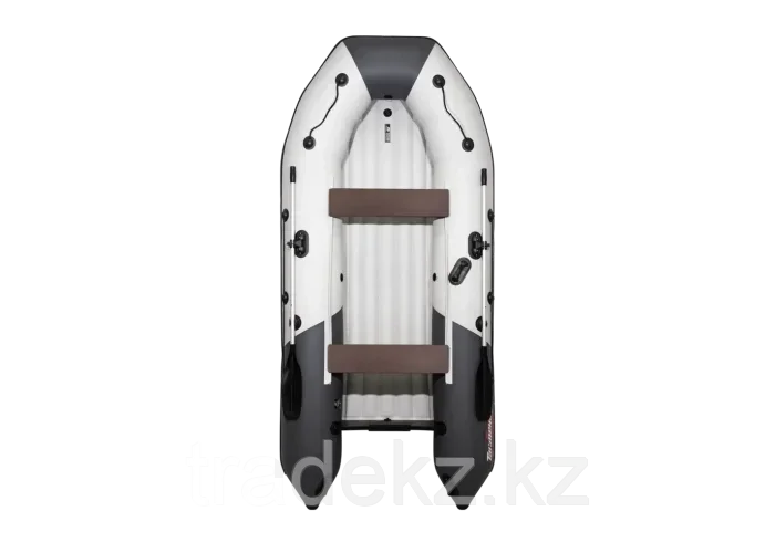 Лодка Таймень NX 3400 НДНД PRO светло-серый/ графит - фото 1 - id-p108547597