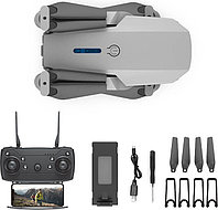 Игрушечный Квадрокоптер с камерой Eachine E88 Pro (серый)