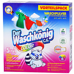 Стиральный порошок для цветного белья Waschkonig Color 6 стирок, 390гр